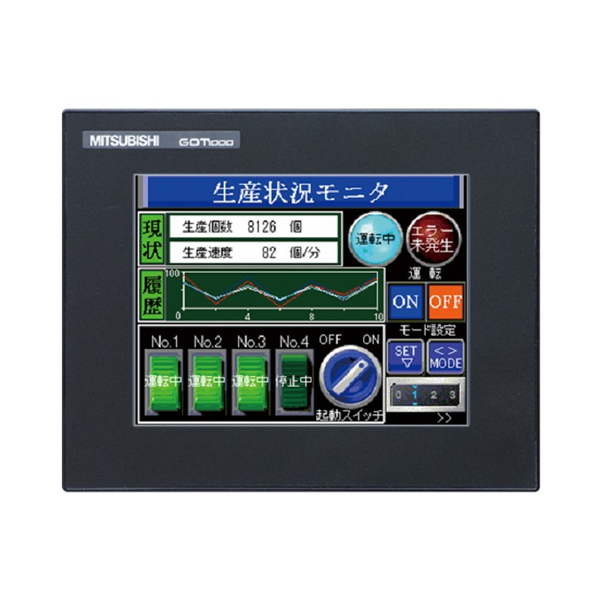 HMI Mitsubishi GT11 Model