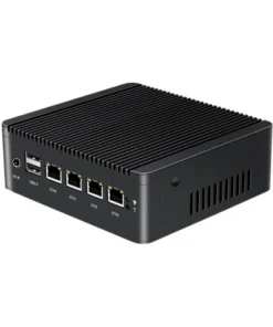 Máy tính mini N4000/J4125 có tường lửa và VPN Quad-Ethernet