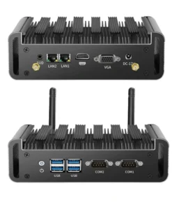 Máy tính nhúng công nghiệp không quạt 2LAN