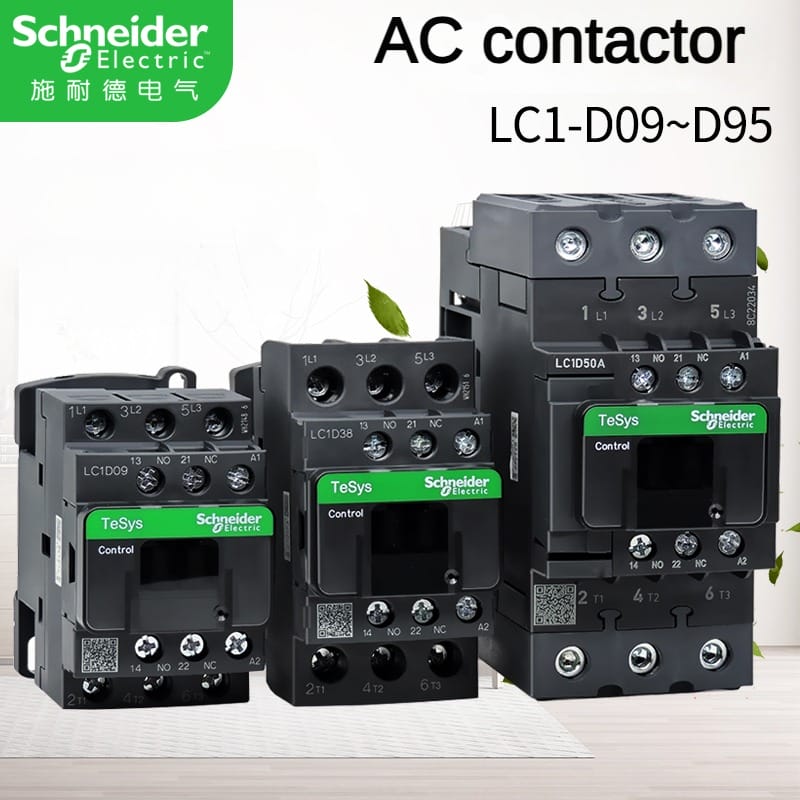 Công tắc tơ điện xoay chiều Schneider LC1-D65AE7C Điện áp solenoid b7c c7c m7c f7c q7c 24V 36V 48V 110V 220V 380V