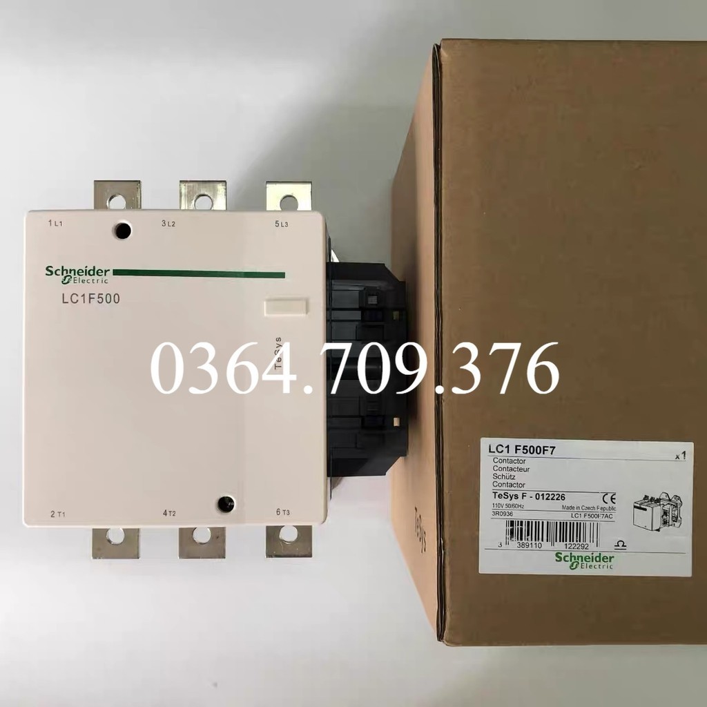 Công Tắc Tơ Schneider AC Nhập Khẩu Lc1f185f265f330f150f400f500f630f225m7115 Khởi Động Từ