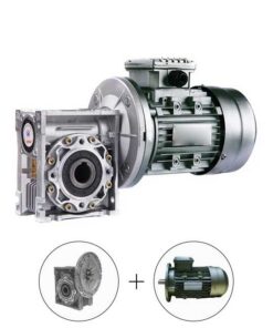 Động cơ điện 3 Pha 0.37kW + Hộp giảm tốc NMRV-050 cốt 25mm