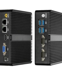 Máy tính mini không quạt J4125 Quad Core Dual Lan