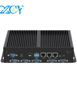 Fanless IOT i7-1165G7 Intel PC Mini Thiết bị mở rộng 6x Com RS232 RS485 3x Lan khe cắm Sim 4G 5G Wifi Win10/11 Linux GPIO LVDS
