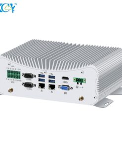 Fanless Mini PC Intel Core I7 10610u 6x Com RS232 RS422 RS485 2X Lan PS/2 HDMI VGA GPIO 6x USB hỗ trợ wifi 4G LTE Windows Linux