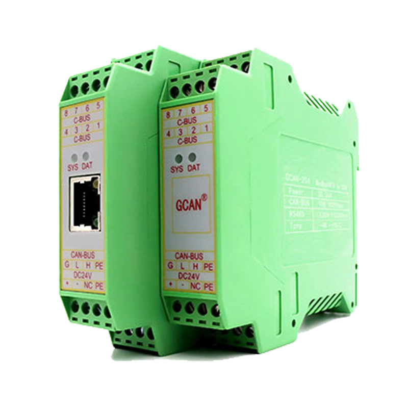 GCAN-204 chuyển đổi thông tin liên lạc thiết bị kết nối với CANBUS PLC với một hiện có CAN mạng cho hệ thống điều khiển