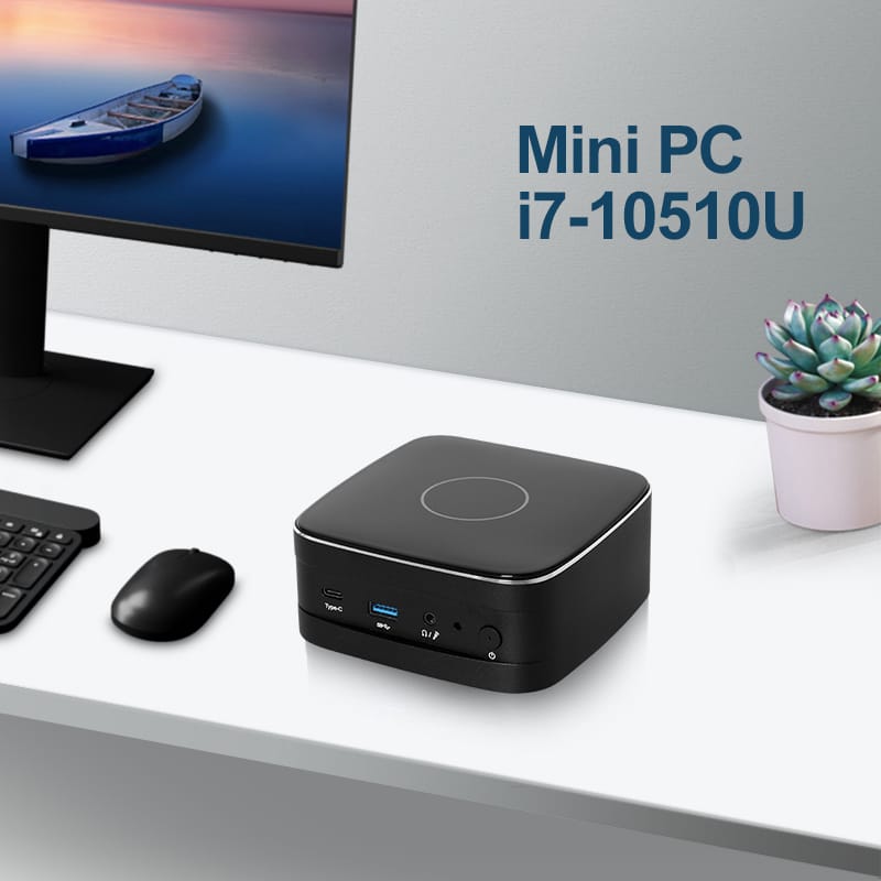 I3-10110U Mini PC 10 Gen Intel Core I7 10510u i5 10210u ddr4m.2 NVMe SSD Windows 11 Linux 4K UHD IR control 2.4/5.0G Wifi