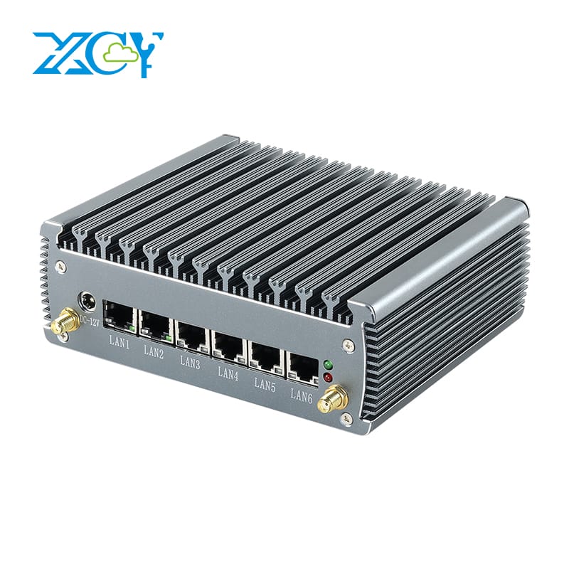 I5-1135G7 PC mini xcy 4 LÕI 8 chủ đề 6x Lan 2.5g Intel i225v Nic 4x USB RS232 HDMI mini PCIe GPIO Windows 10 Linux/Ubuntu