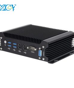 I7-10610U Intel Core Mini PC fanless i3-10110U 2X RS232 2X GbE LAN 8X USB HDMI VGA Hỗ trợ Wifi 4G LTE Windows 10 Linux