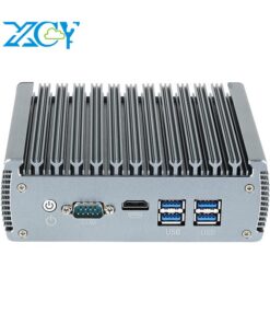 I7-1165G7 Intel PC mini công nghiệp fanless N100 6×2.5G Ethernet 4X COM-RS232 USB HDMI mini-pcie Hỗ trợ Windows Linux openwrt