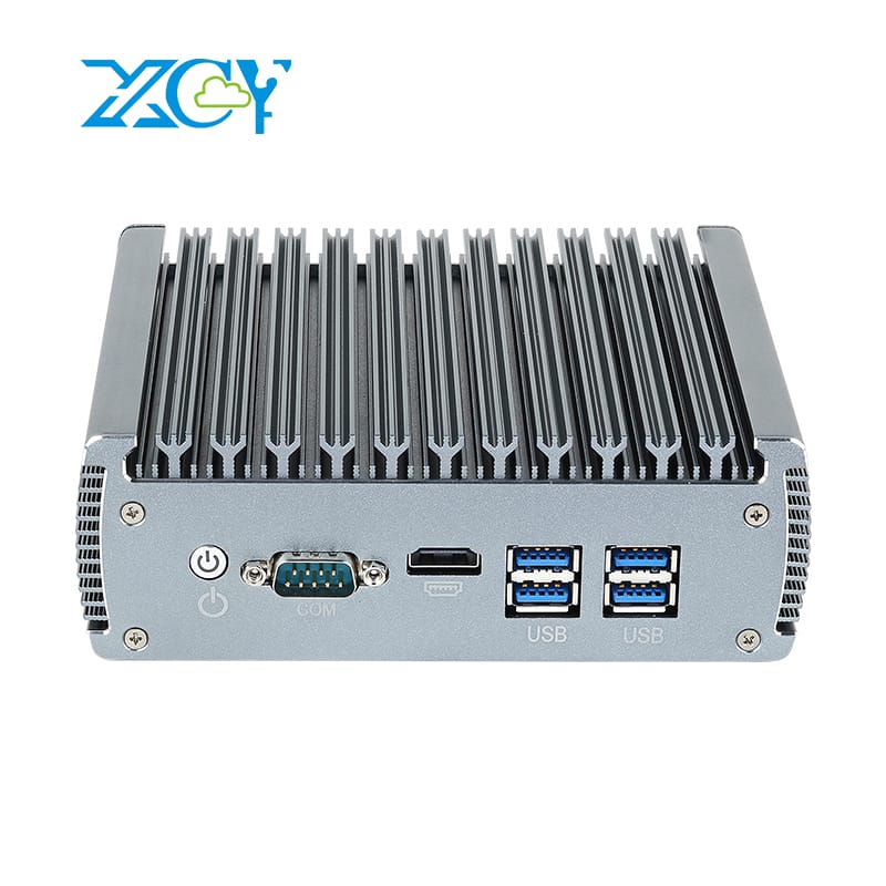 I7-1165G7 Intel PC mini công nghiệp fanless N100 6×2.5G Ethernet 4X COM-RS232 USB HDMI mini-pcie Hỗ trợ Windows Linux openwrt