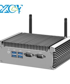 I7-4500U Intel Core PC mini công nghiệp fanless xcy RS-232 2X cổng nối tiếp GbE LAN 4x USB hỗ trợ wifi Windows Linux