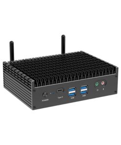 Intel thế hệ thứ 13 I7 1355u i5 1335u min PC Dual-DDR4 2X M.2 NVMe SSD khe cắm Windows 11 4K UHD wifi6 Thunderbolt 4 fanless