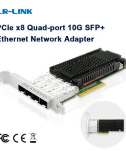 LR-LINK 1024pf 10GB PCI-E Nic card mạng, với Intel 82599es chipset, Quad SFP Port, PCI Express Ethernet Lan Adapter