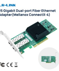 LR-LINK 1026pf-2sfp28 PCIe X8 Dual-Port 25 gam Card mạng sfp28 Ethernet Adapter Mạng dựa trên mellanox chip ConnectX-4