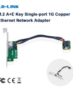 LR-LINK 2210pt M.2 một E Key Single-Port 1gcopper Ethernet Card mạng PCI Express Server Adapter Nic Intel chip dựa