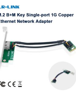 LR-LINK 2211pt M.2 B M Key Single-Port 1 gam Đồng Ethernet Card mạng PCI Express Server Adapter Nic Intel chip dựa