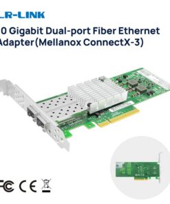 LR-LINK 6822xf-2sfp cổng kép 10GB Ethernet sợi quang Card mạng PCI-E máy chủ Adapter điều khiển mellanox ConnectX-3 NIC