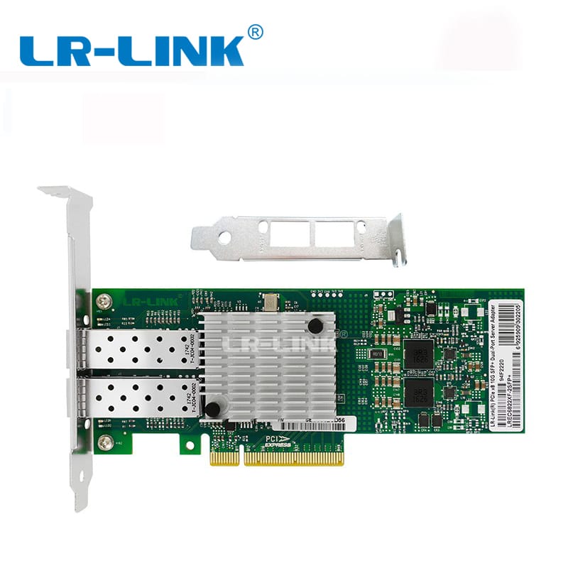 LR-LINK 6822xf-2sfp PCI-E X8 mellanox ConnectX-3 quang kép 10GB Ethernet Giao diện mạng thẻ sợi máy chủ Lan Adapter NIC