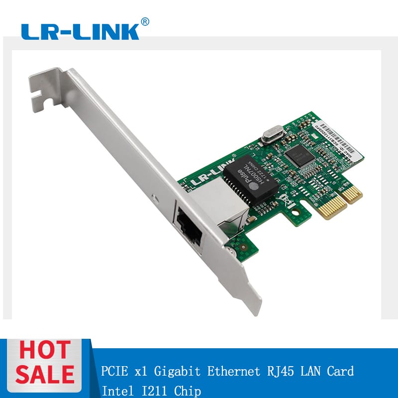 LR-LINK 9202ct PCI-E nhanh Card mạng 10/100/1000Mb Gigabit Ethernet RJ45 LAN thẻ máy tính để bàn Bộ chuyển đổi máy chủ Intel i211 NIC