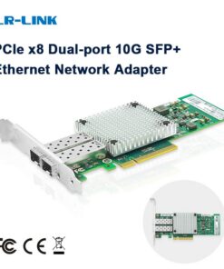 LR-LINK 9802bf-2sfp 10GB Ethernet Card mạng PCIe X8 cổng kép sợi quang máy chủ Adapter Intel 82599 tương thích X520-DA2