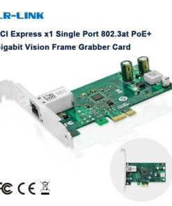 LR-LINK thẻ giao diện gige 2001pt-poe thẻ mạng RJ45 Gigabit PCIe X1 PoE 802.3at một cổng dựa trên chip Intel i210