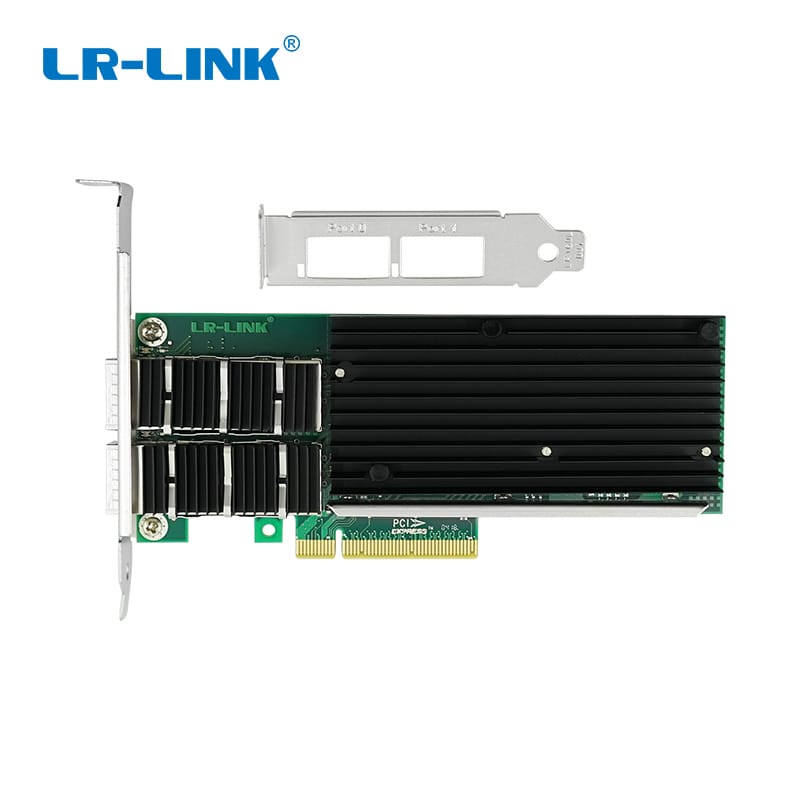 LREC9902BF-2QSFP PCIe V3.0 X8 Bộ chuyển đổi Ethernet máy chủ 40 Gigabit cổng kép (Intel xl710)