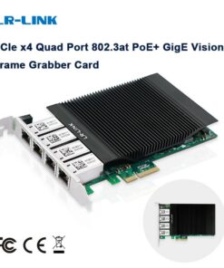 LRES2004PT-POE Gigabit Card mạng với Intel i350 điều khiển, 4 RJ45 PoE cổng PCI Express V2.1 X4 Ethernet Adapter suppor
