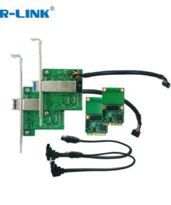 LRES2204PF-TXRX 1 bộ Gigabit sợi quang Ethernet SFP cổng PCI-Express một cách truyền Card mạng