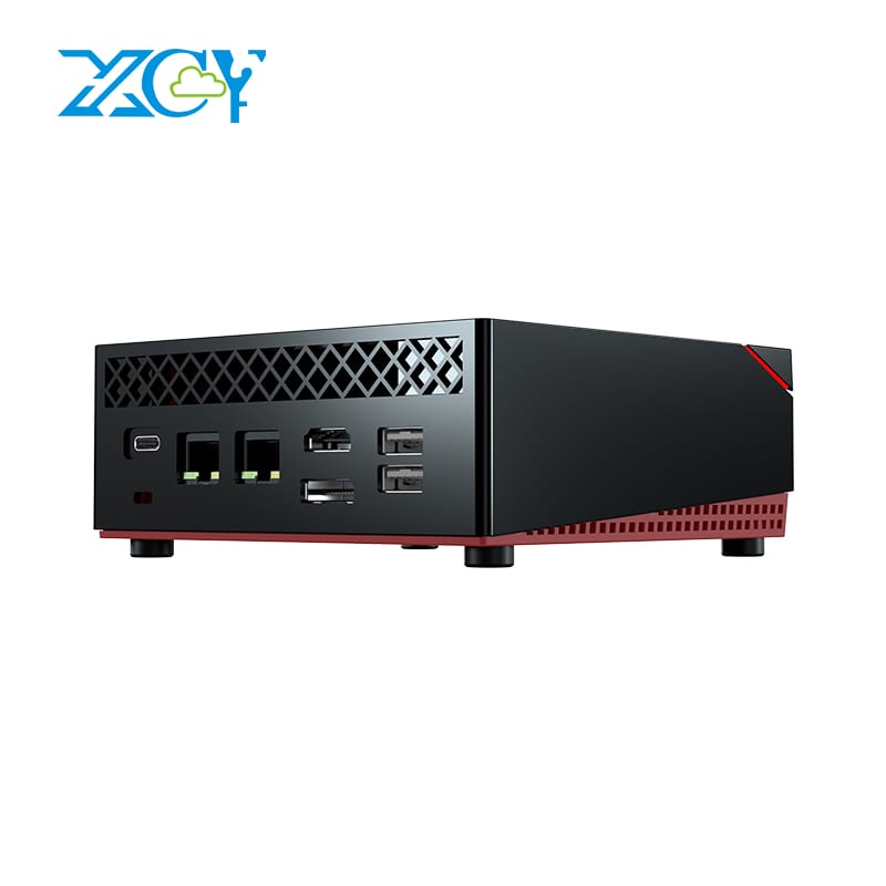 Mạnh mẽ văn phòng Mini PC AMD Ryzen 5 4500U 2X DDR4 khe cắm M.2 NVMe SSD kép Gigabit Ethernet wifi6 bluetooth5.0 4K UHD Windows 11