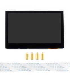 Màn hình cảm ứng điện dung 4.3inch Waveshare Màn hình RGB 24 bit IPS LCD Đồ Họa Nhiều Màu 800×480
