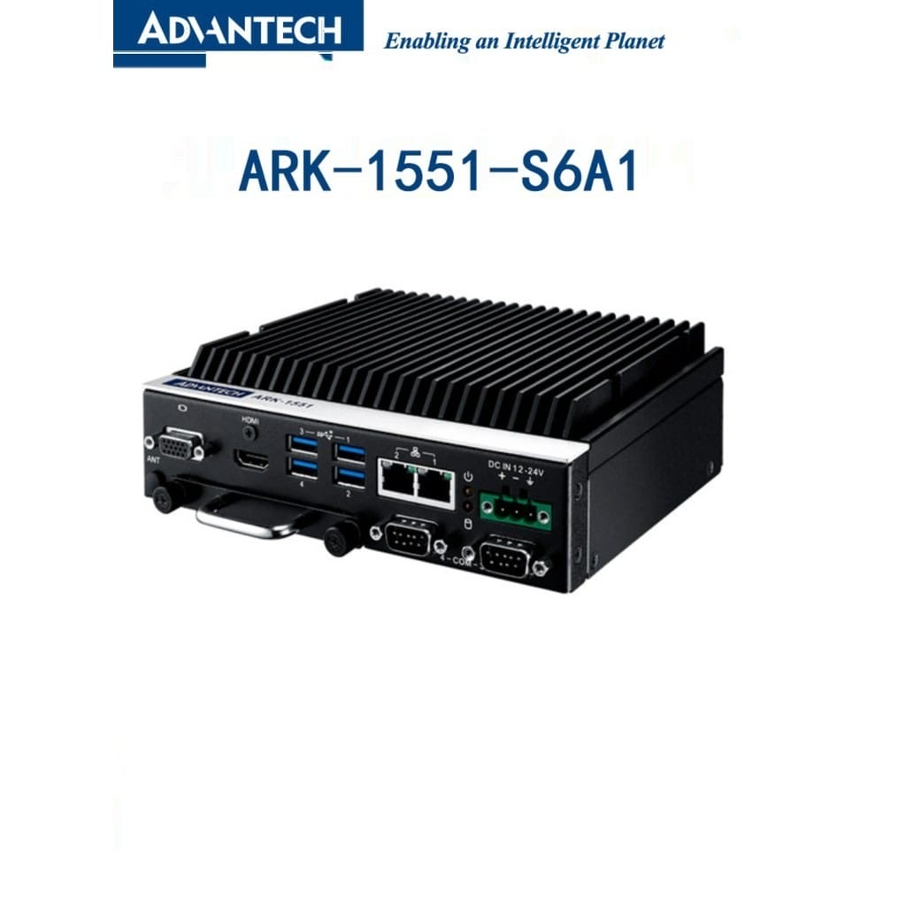 Máy Tính Công Nghiệp Nhúng Advantech ARK-1551-S6A1/I5-8365UE Có Thể Được Kết Nối Với Camera Công Nghiệp