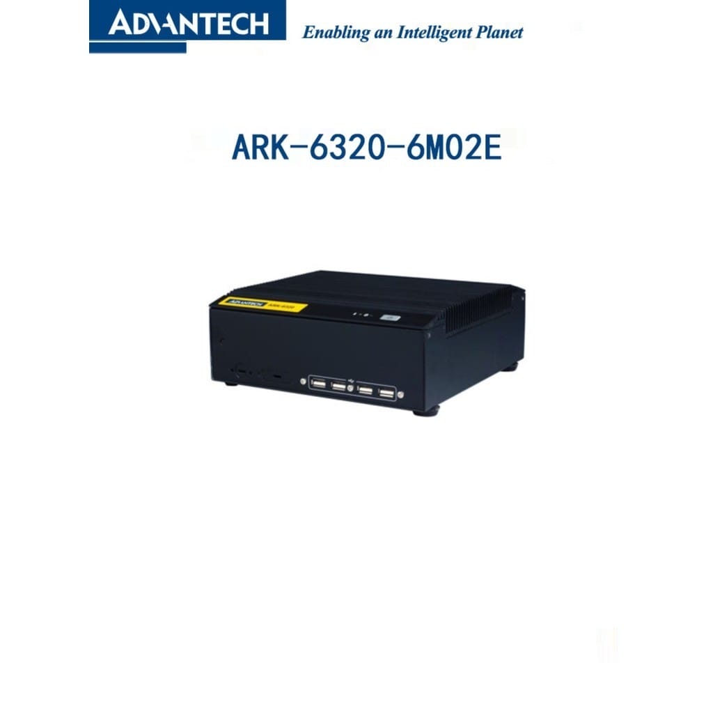 Máy Tính Công Nghiệp Nhúng ARK-6320-6M02E Hỗ Trợ Hệ Thống XP Máy Tính Điều Khiển Thiết Bị Công Nghiệp Đa Chức Năng