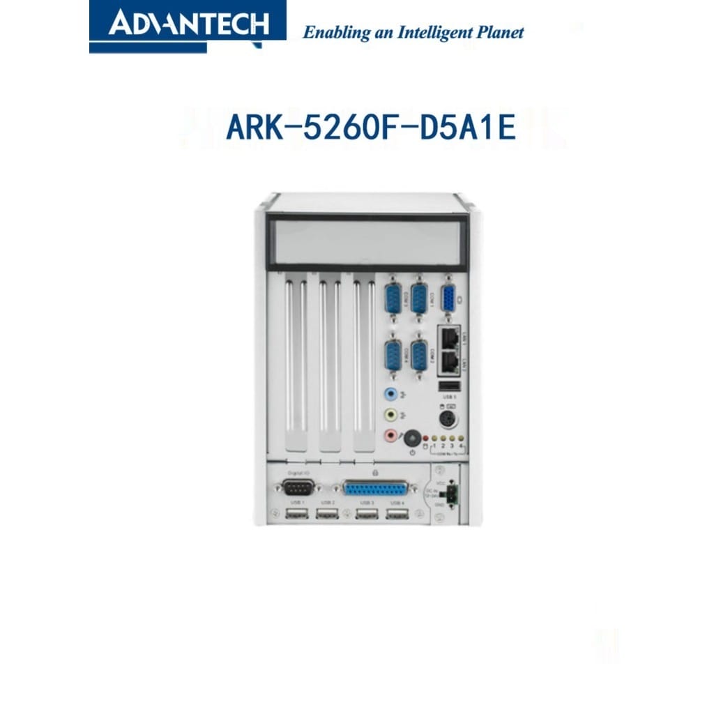 Máy Tính Công Nghiệp Nhúng Của Advantech Hỗ Trợ Ổ Cứng Di Động Kép ARK-5260F-D5A1E