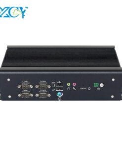 Máy tính PC mini công nghiệp fanless I7 1165 G7 6x DB9 RS232/422/485 2X GbE LAN GPIO HDMI VGA 6x USB hỗ trợ Wi-Fi 4G LTE Windows Linux
