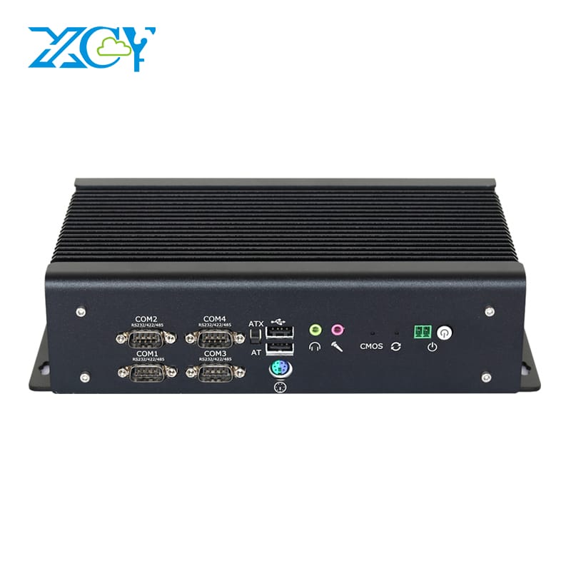 Máy tính PC mini công nghiệp fanless I7 1165 G7 6x DB9 RS232/422/485 2X GbE LAN GPIO HDMI VGA 6x USB hỗ trợ Wi-Fi 4G LTE Windows Linux