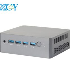 Máy vi tính mini Intel Celeron n5095 N100 8GB RAM 512GB M.2 SSD Dual GbE LAN dual-band Wifi bt4.2 4K 60Hz hiển thị Windows 11