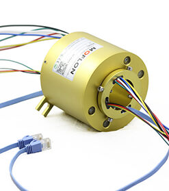 Dòng ME2251 Kích thước lỗ 25,4mm, OD 86mm, 1 kênh 100/1000M Ethernet+2~60 mạch