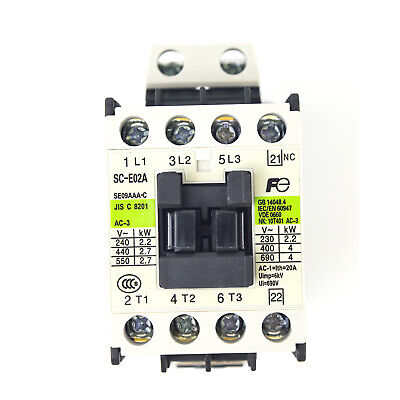 KHỞI ĐỘNG TỪ FUJI SC-E02A 220VAC